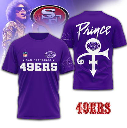 SF49 Premium NFL Prince 3D Shirt DDT CTND
