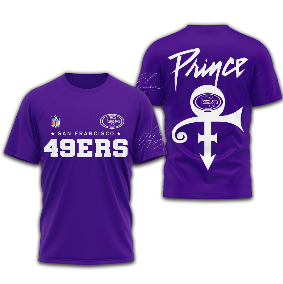 SF49 Premium NFL Prince 3D Shirt DDT CTND