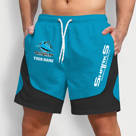 SHA x NRL Team Special Short Pants For Men Custom Name Gifts DATND TANTD