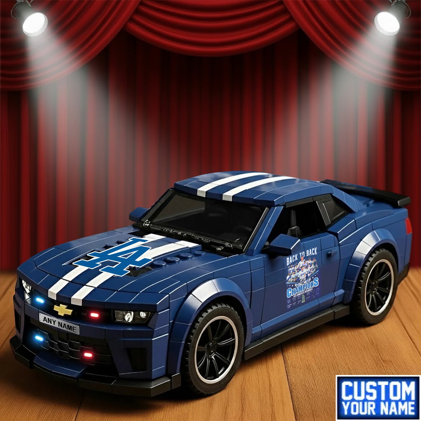 SIGNATURE MLB x LAD – National League Champions 2025 Team Camaro Z28 V4 NDT NHM 041125