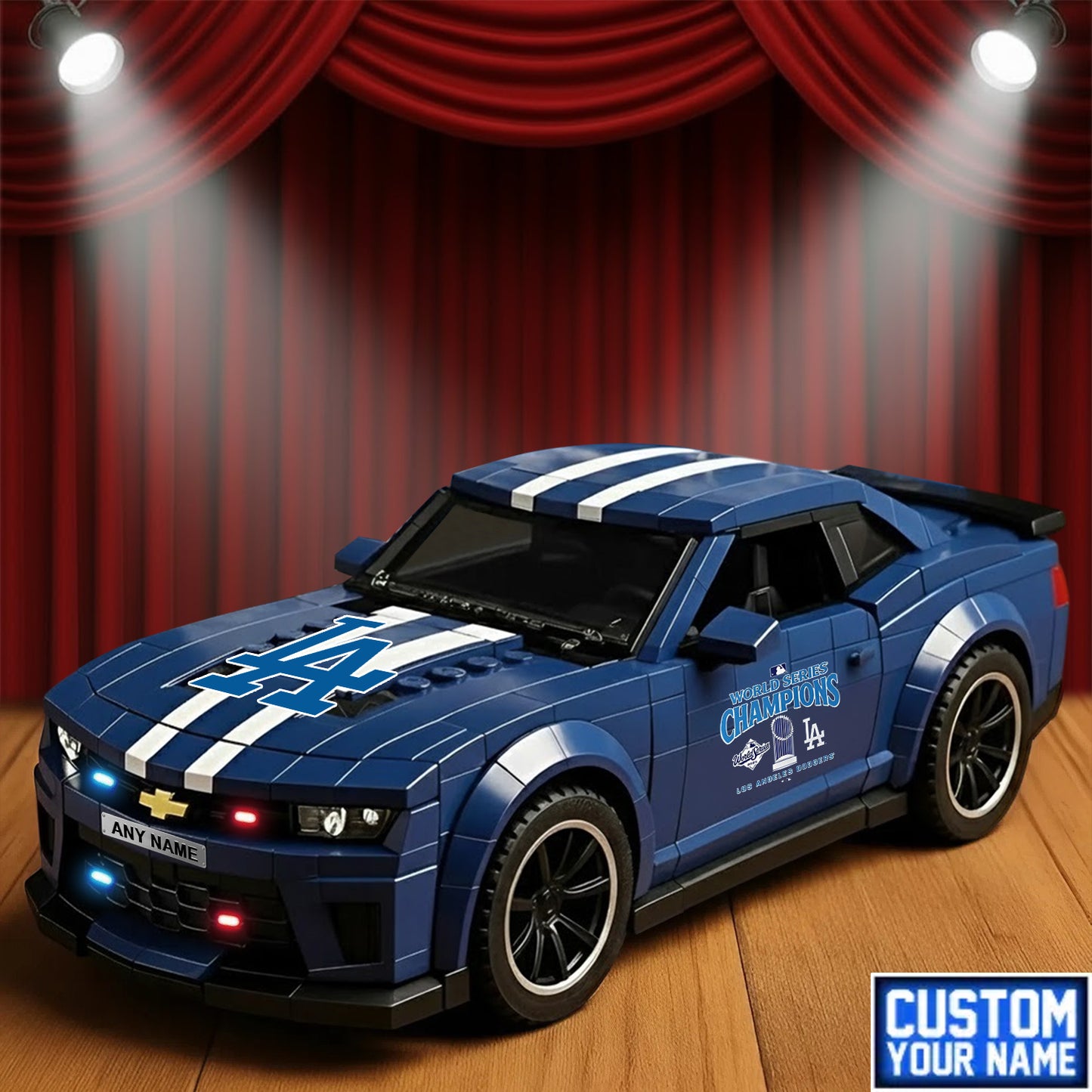 SIGNATURE MLB x LAD – National League Champions 2025 Team Camaro Z28 V5 NDT NHM 041125