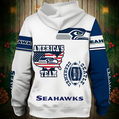 SS Premium NFL 3D Graphic Hoodie DDT NTL