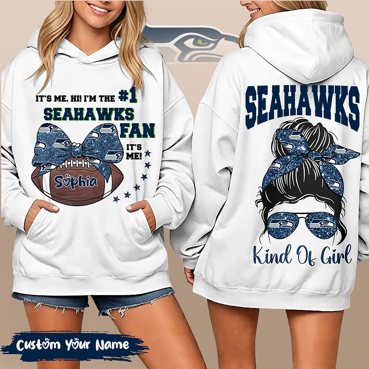 SS Premium NFL Kind Of Girl Hoodie DDT HLPHUONG