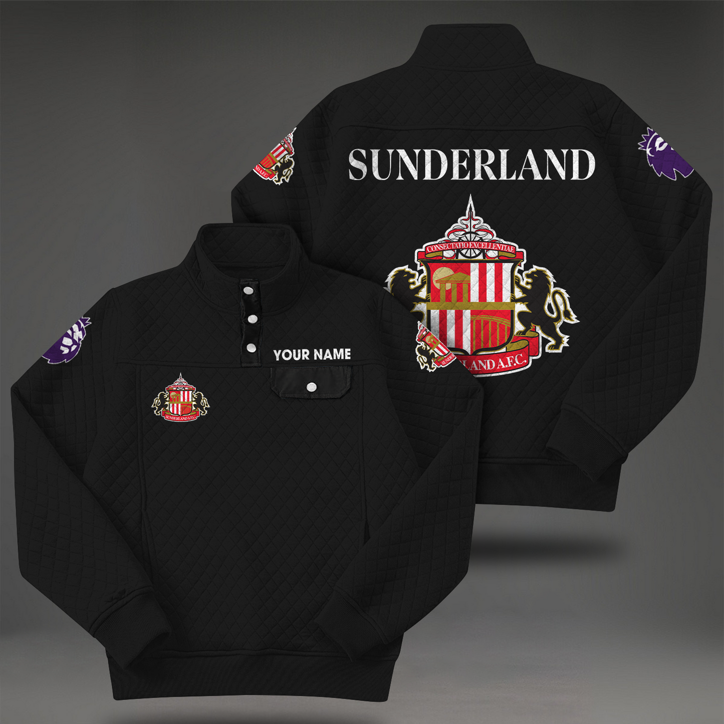 SUN x EPL Quilted Sweatshirt DatND DVT