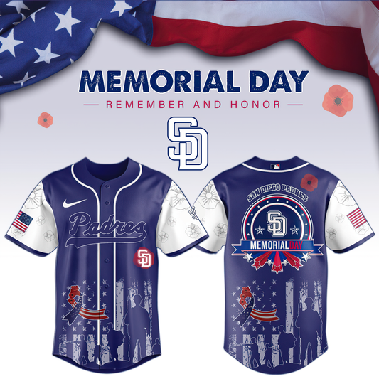 San Diego Padres Memorial Day Baseball Jerseys DDTTTV