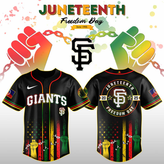 San Francisco Giants MLB X Juneteenth Day Baseball Jerseys NDD