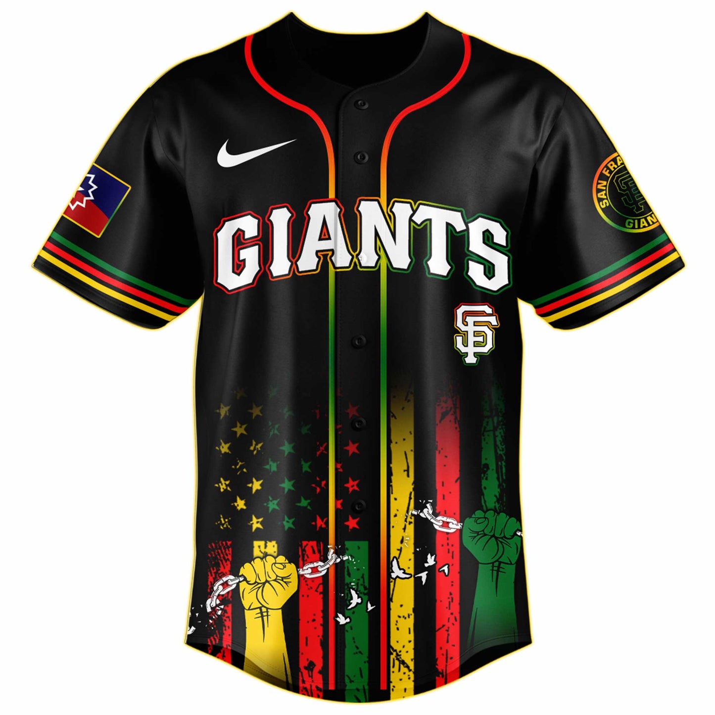 San Francisco Giants MLB X Juneteenth Day Baseball Jerseys NDD
