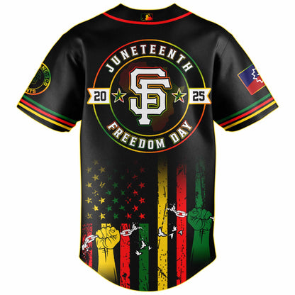 San Francisco Giants MLB X Juneteenth Day Baseball Jerseys NDD