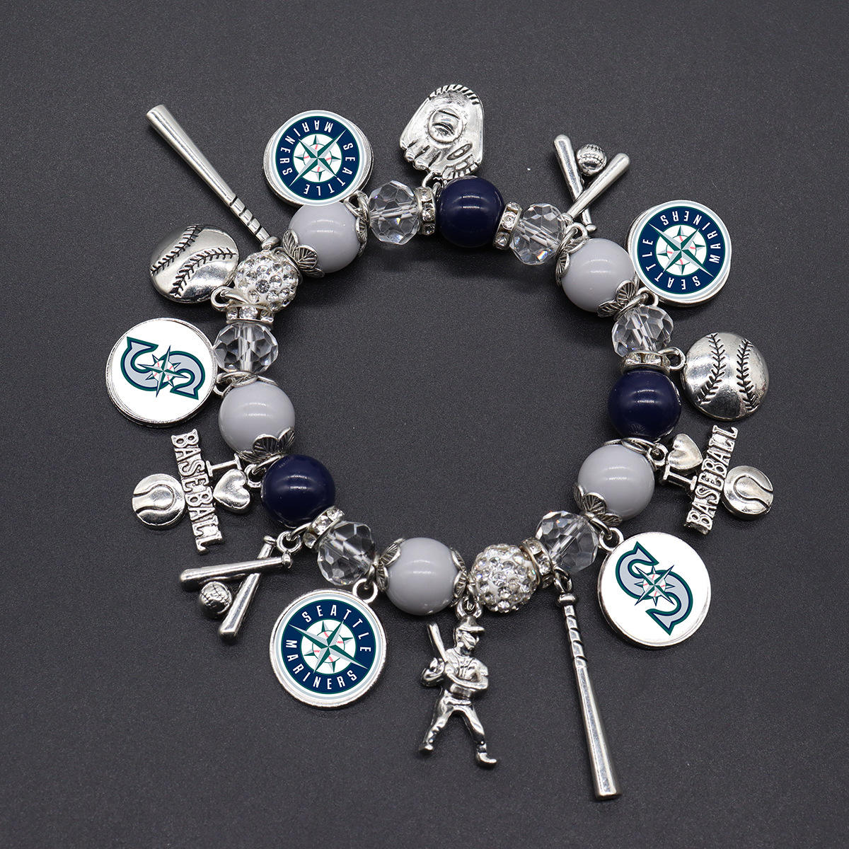 MLB Teams Charm Bracelet DDT NTL