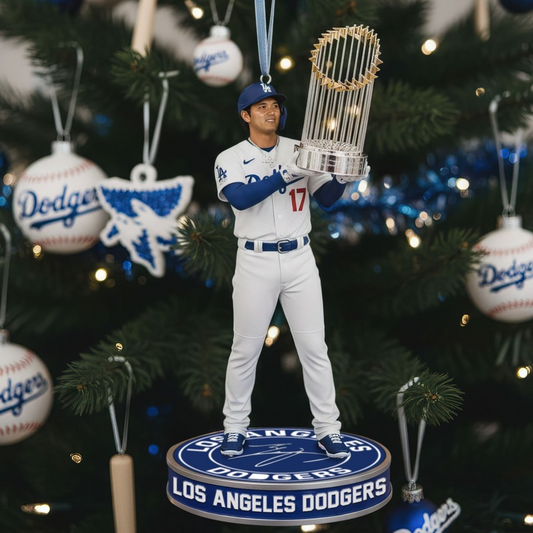 Shohei Ohtani World Series Acrylic Ornament V1 DatND DVT