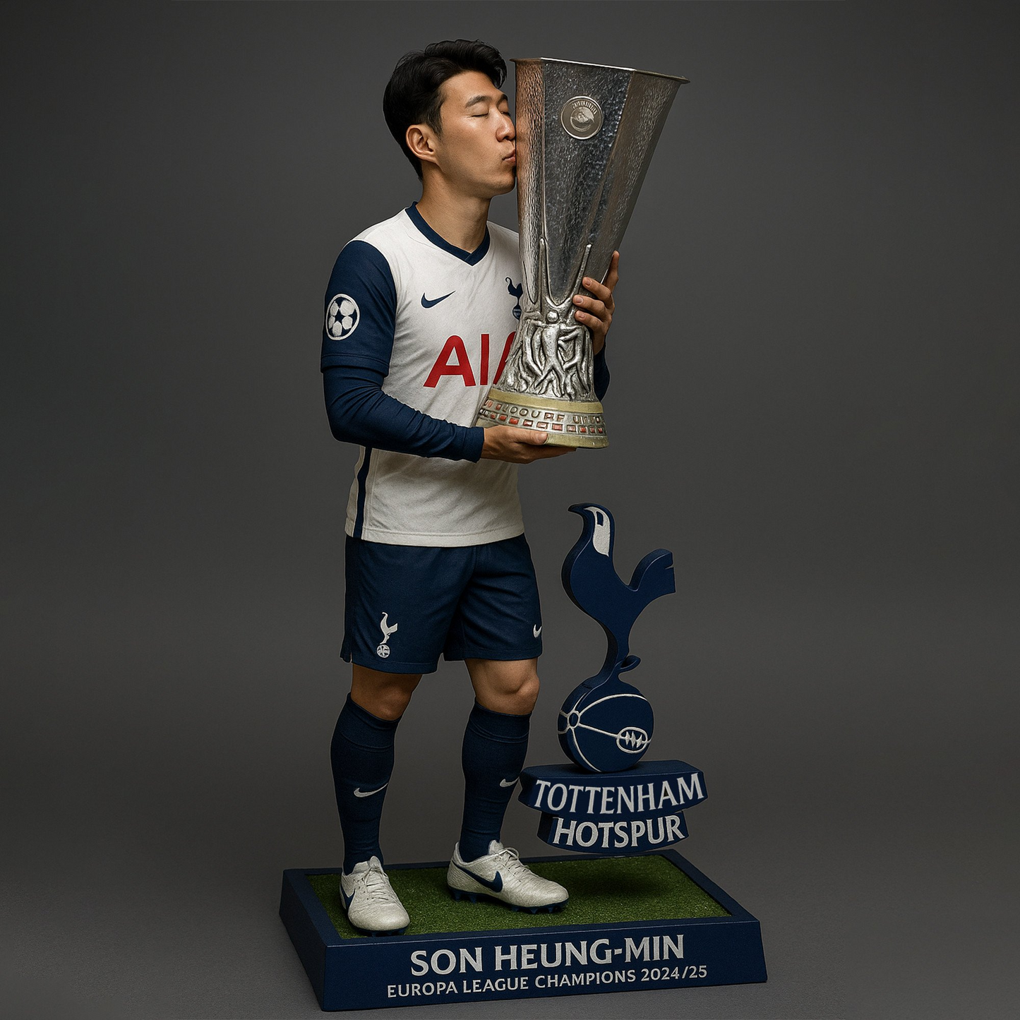 Son Heung-min UEFA Europa League Champion 2025 Premium Acrylic Plaque DDTCTND