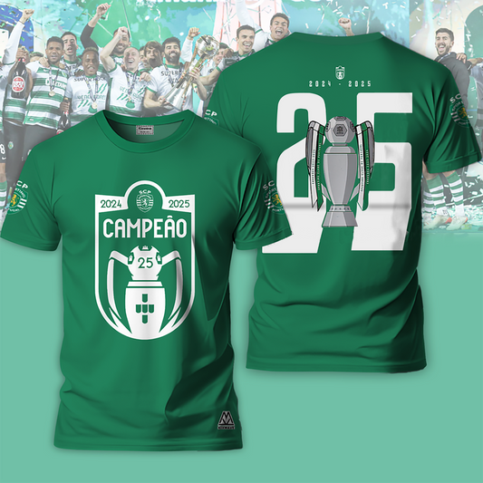 Sporting CP Campeao Liga Portugal Shirt DDT
