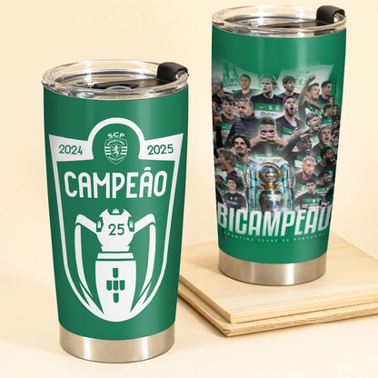 Sporting CP Campeao Liga Portugal Tumbler DDT
