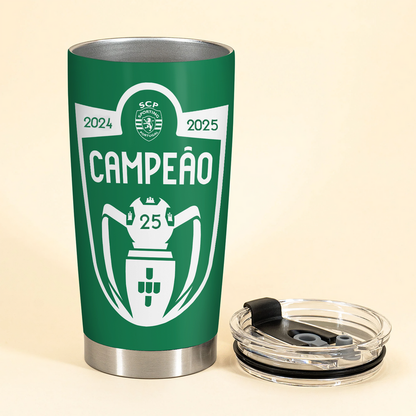 Sporting CP Campeao Liga Portugal Tumbler DDT