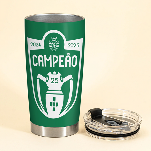 Sporting CP Campeao Liga Portugal Tumbler DDT
