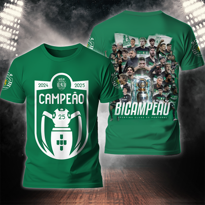 Sporting CP Campeao Liga Portugal V1 Shirt DDT