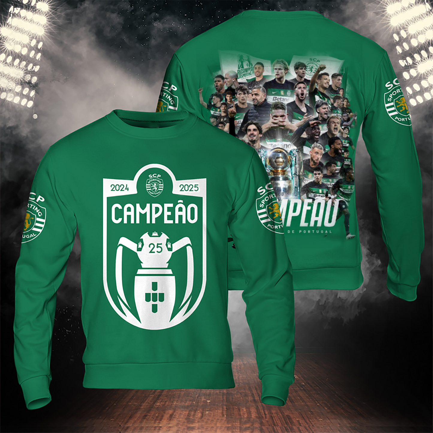 Sporting CP Campeao Liga Portugal V1 Shirt DDT