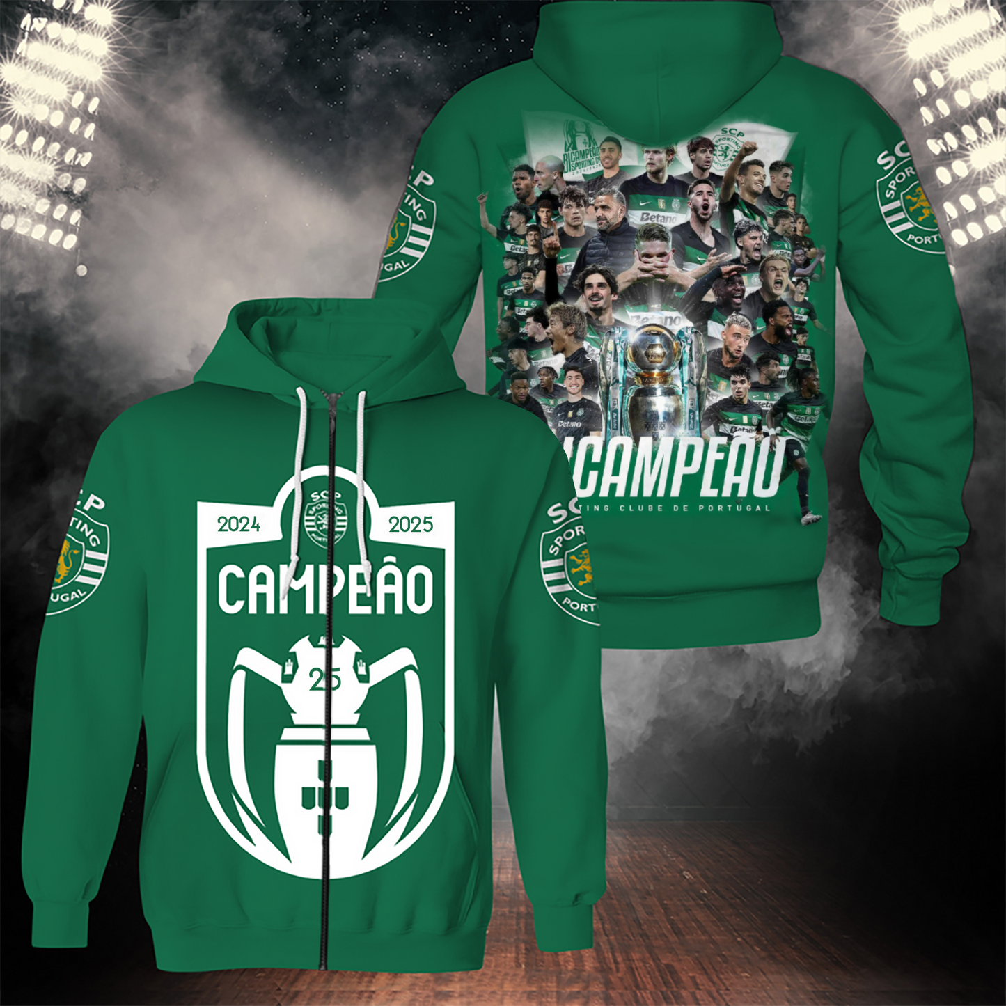 Sporting CP Campeao Liga Portugal V1 Shirt DDT