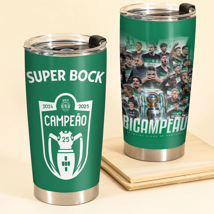 Sporting CP Campeao Liga Portugal V2 Tumbler DDT