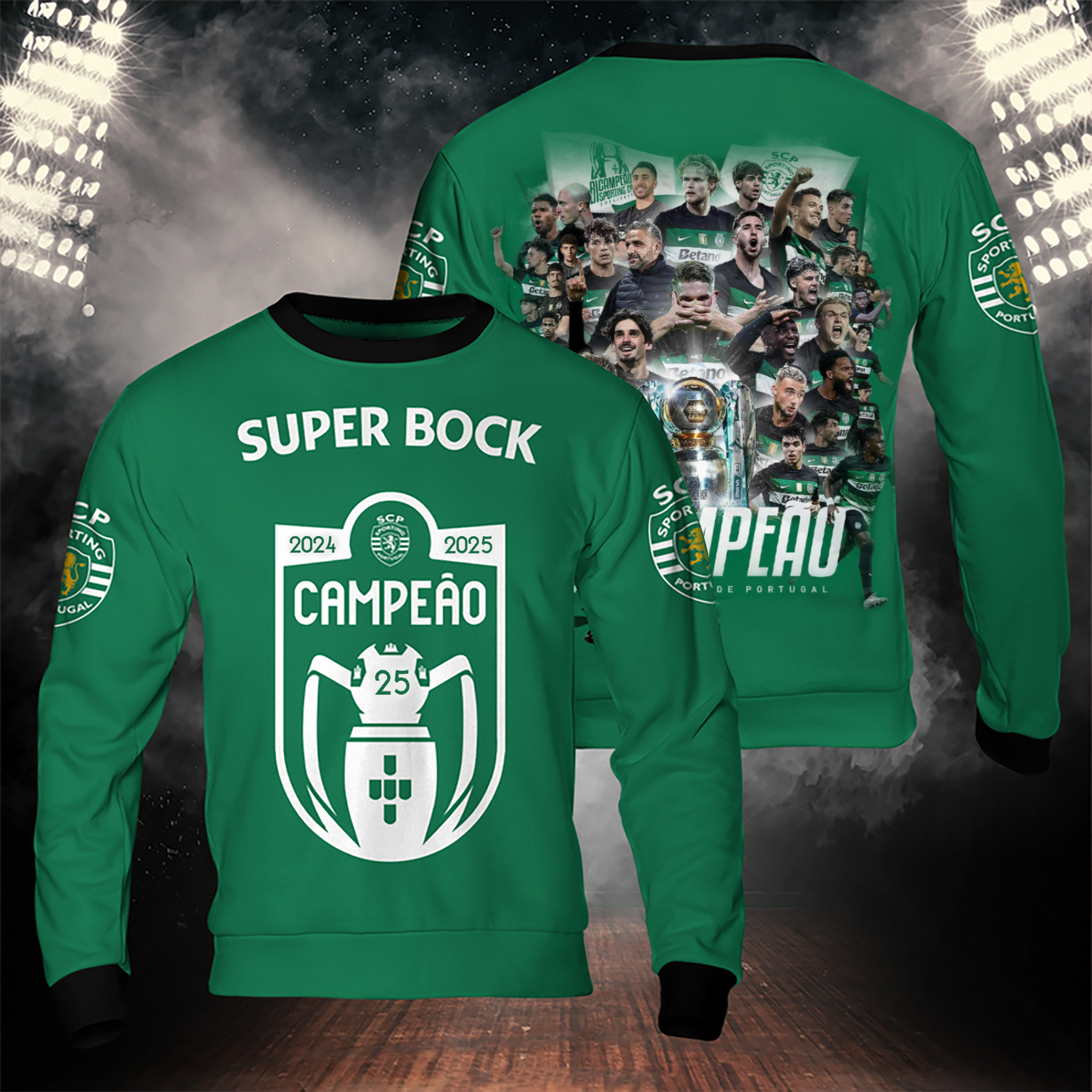 Sporting CP Campeao Liga Portugal V3 Shirt DDT