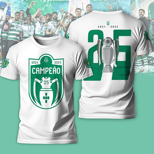 Sporting CP Campeao Liga Portugal V2 Shirt DDT