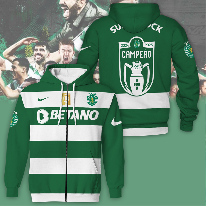 Sporting CP Campeao Liga Portugal V5 Shirt DDT
