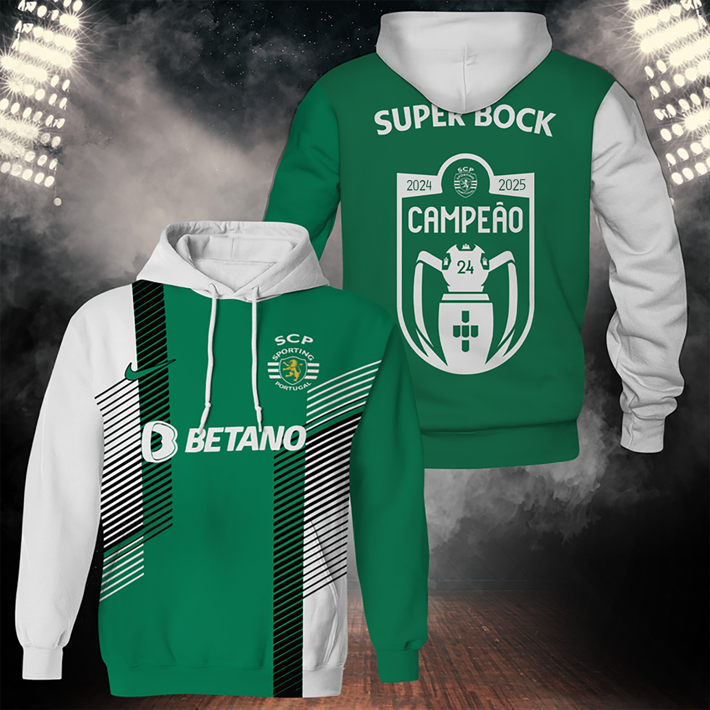 Sporting CP Campeao Liga Portugal V7 Shirt DDT