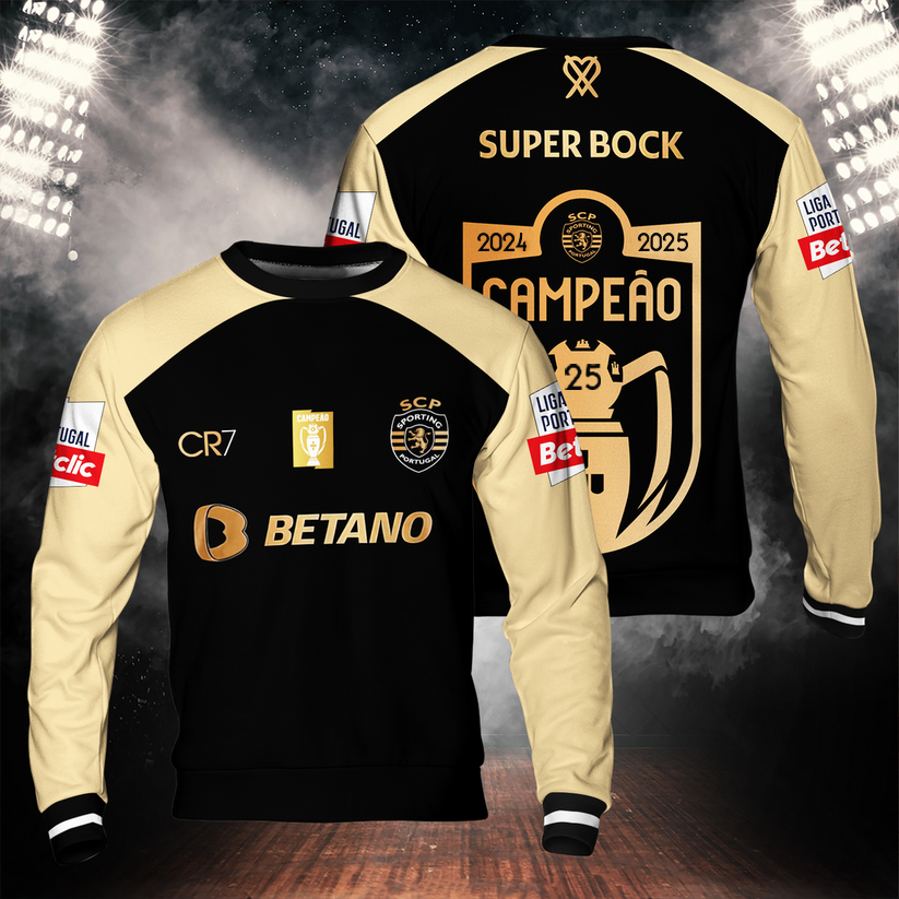 Sporting CP Campeao Liga Portugal V8 Shirt DDT
