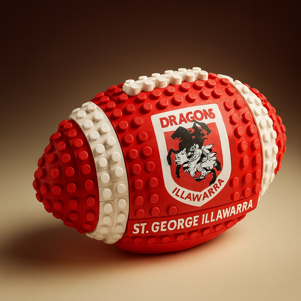 NRL Teams Building Block Rugby Set DDT CTND