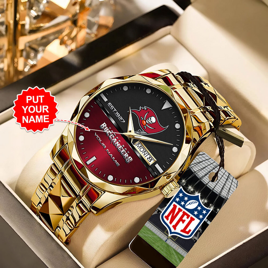 TB x NFL Alloy Luxury Quartz Watch DATND TANTD