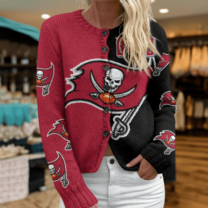 TB x NFL Cardigan Sweatshirt With Button v1  DatND DVT
