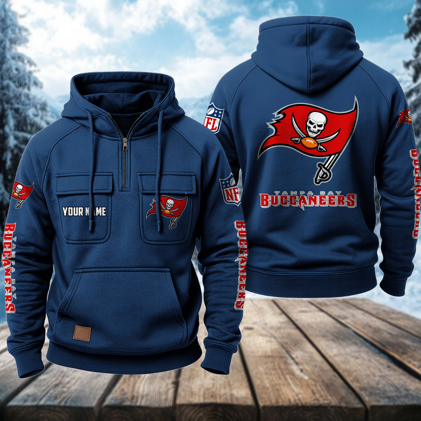 TB x NFL Premium Hoodie DATND TANTD