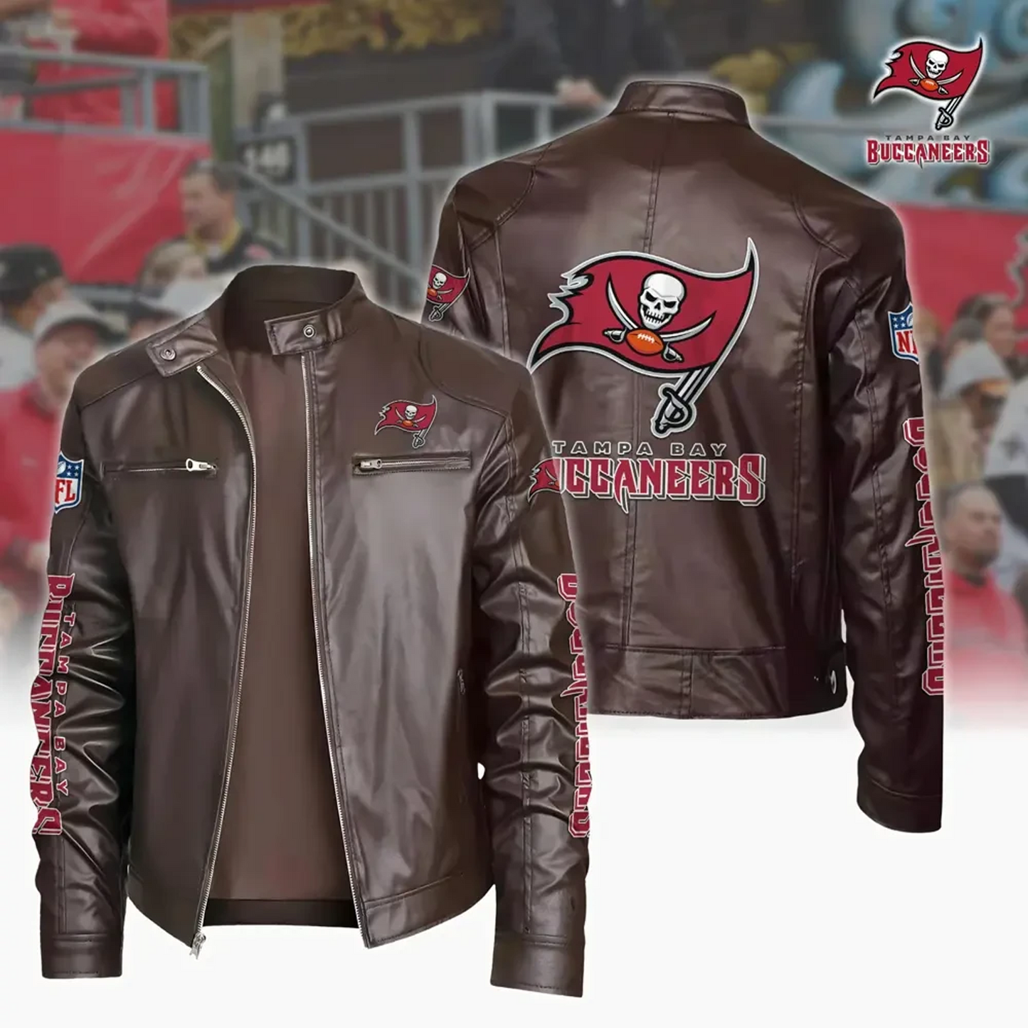 TB x NFL Sport Leather Jacket DATND TANTD