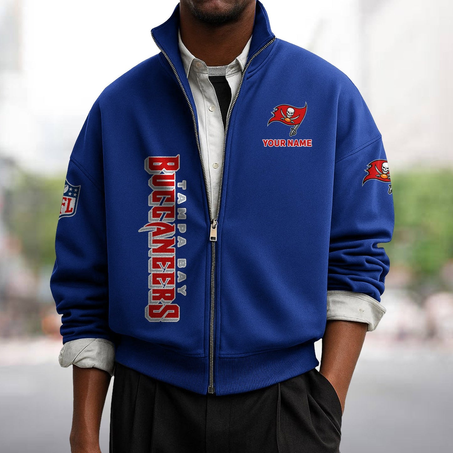 TB x NFL Sweatshirt Full Zip DATND TANTD