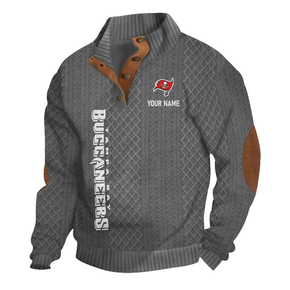 TBB NFL Basic Knitted Stand Collar Sweatshirt DDT CTND