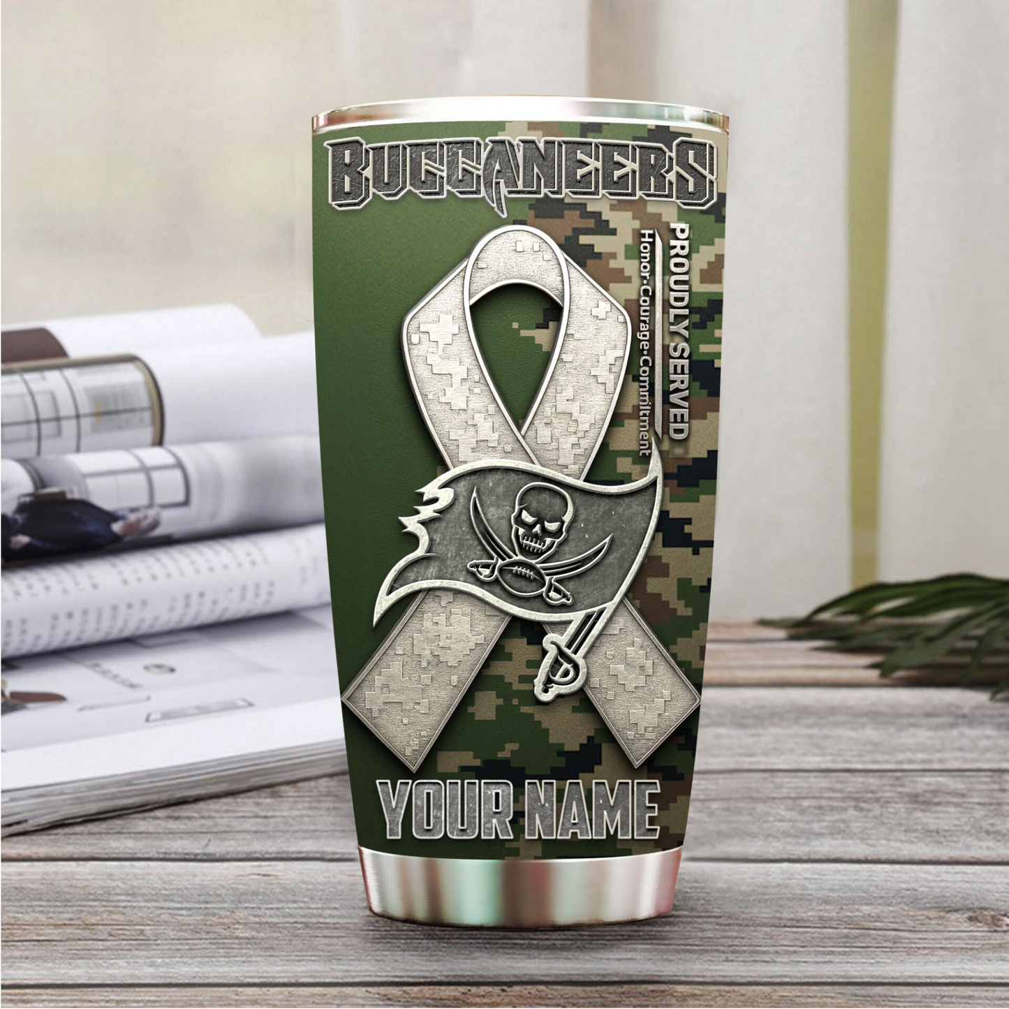 TBB Premium NFL Proudly Served Tumbler DDT NTL