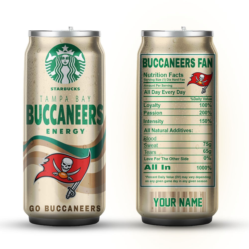 TBB Premium NFL Starbucks Energy Can Tumbler DDT  NTL