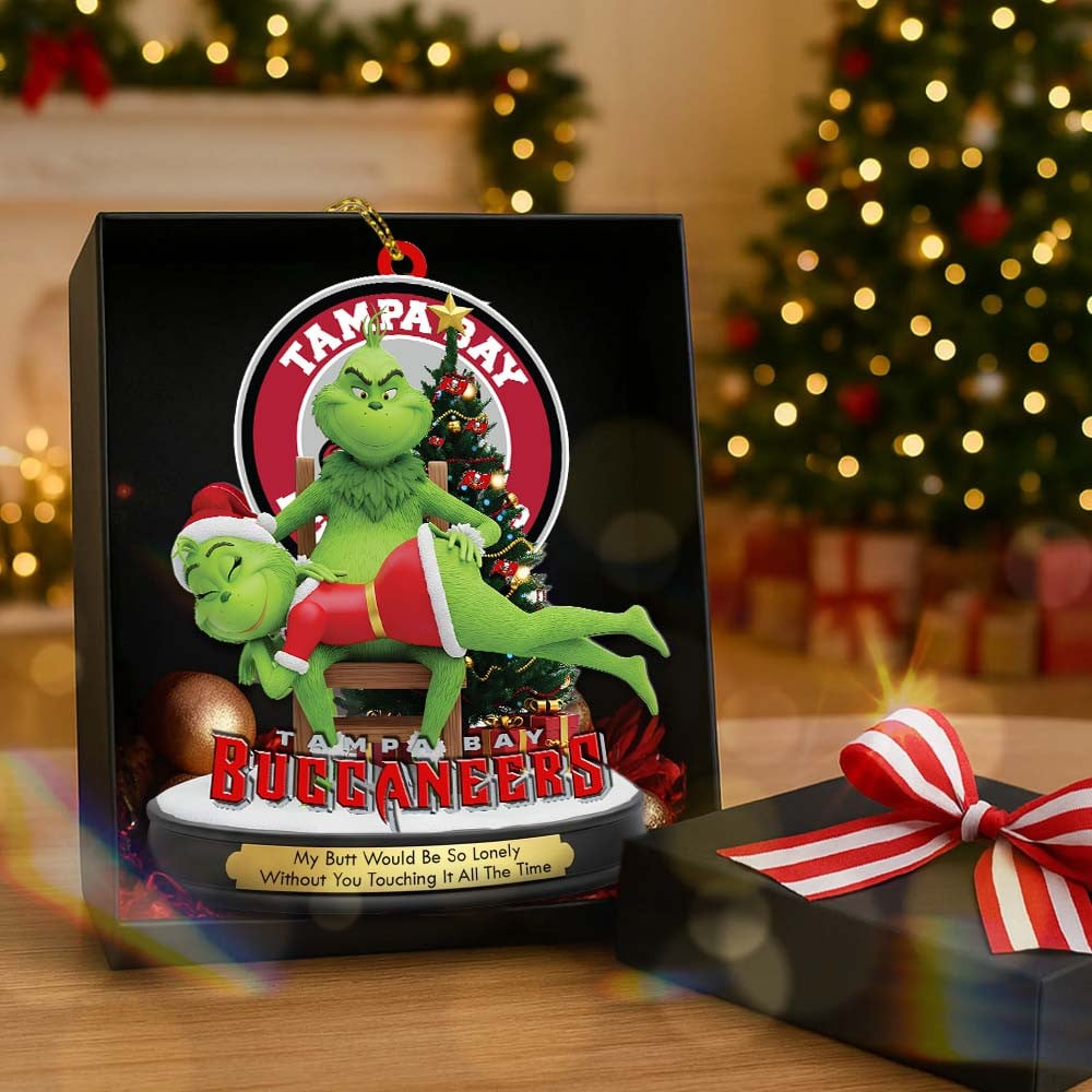 TBB Premium NFL x Grinch Acrylic Ornament DDT NTL
