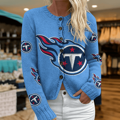 TEN x NFL Cardigan Sweatshirt With Button v1  DatND DVT