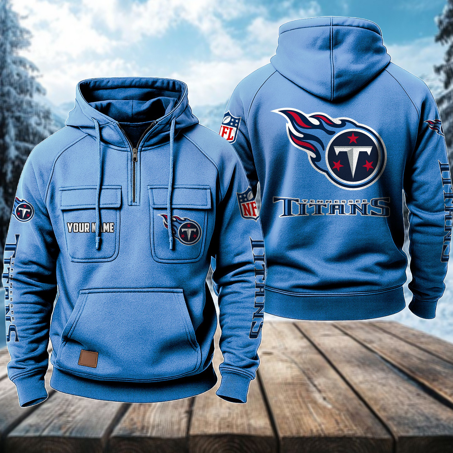 TEN x NFL Premium Hoodie DATND TANTD