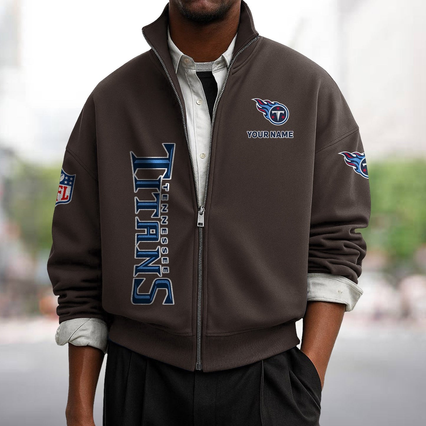 TEN x NFL Sweatshirt Full Zip DATND TANTD