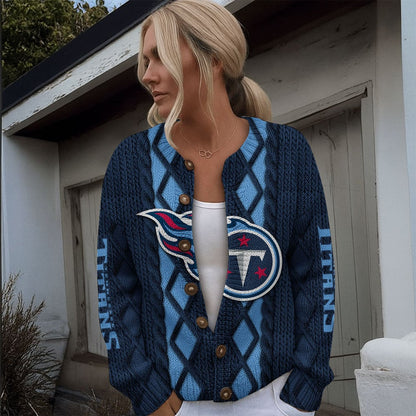 TEN x NFL Women's Cardigan Sweater DatND DVT