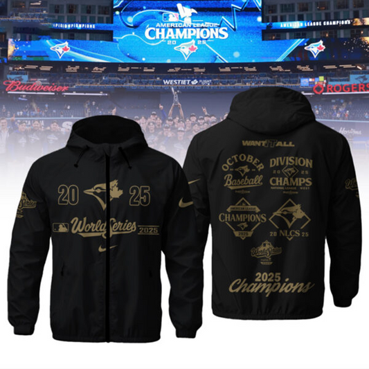 TOR X MLB American League Champions Windbreaker Jacket V1 24.10 DATND THUONGNH