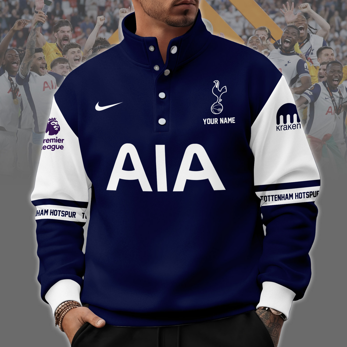 TOT x EPL Unisex Western Style Sweater With Buckles DDT 111125 NTL