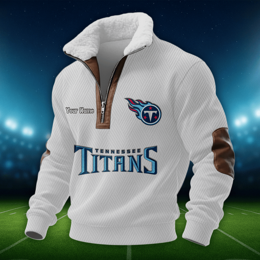 TT NFL Men Fur Collar Sweatshirt DDT CTND