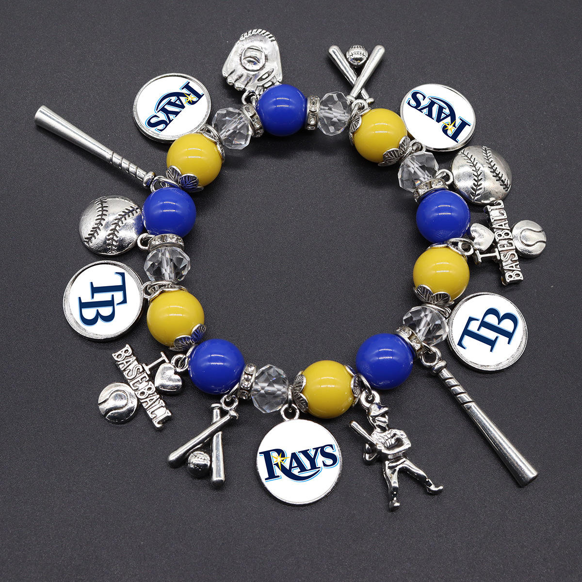 MLB Teams Charm Bracelet DDT NTL