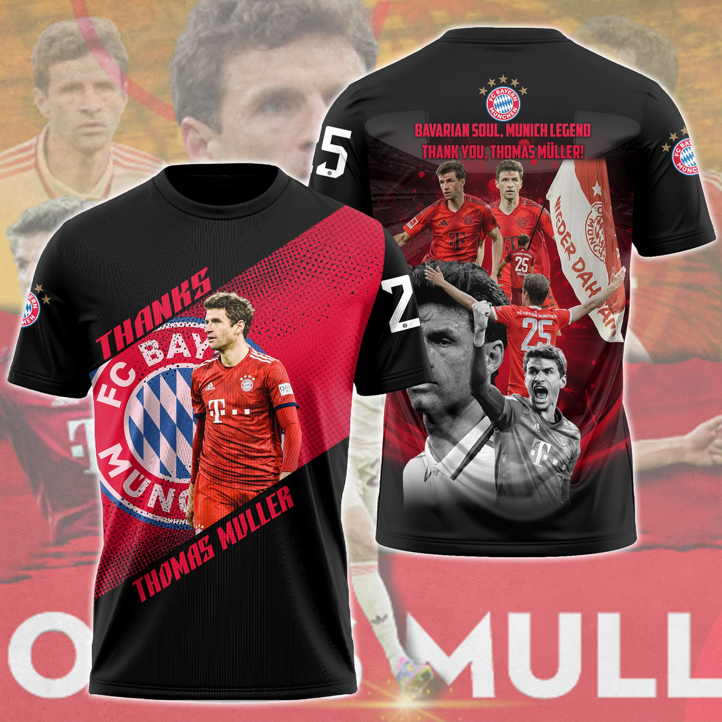 Thank You, Thomas Müller V2 Shirt DDTTTV