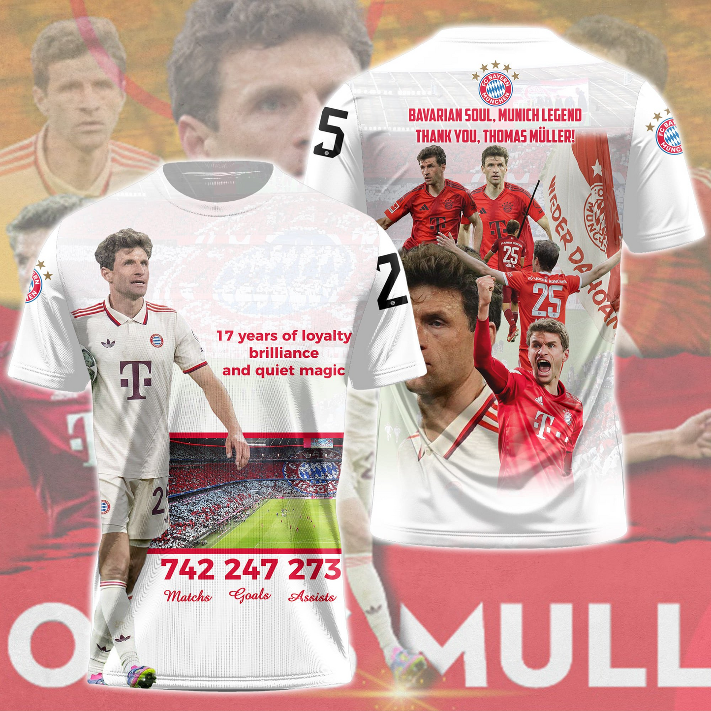 Thank You, Thomas Müller V3 Shirt DDTTTV