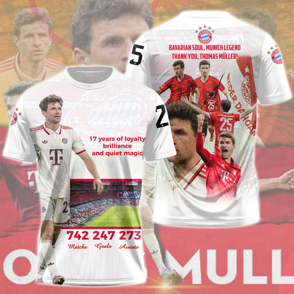 Thank You, Thomas Müller V3 Shirt DDTTTV