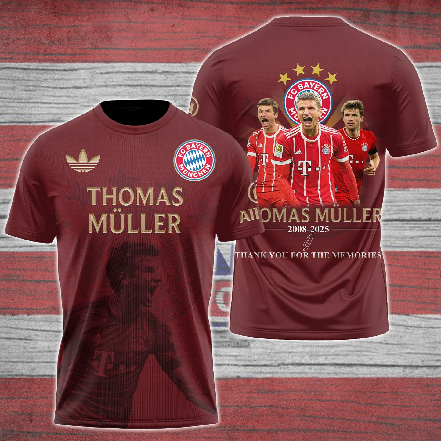 Thank You, Thomas Müller V5 Shirt DDTTTV